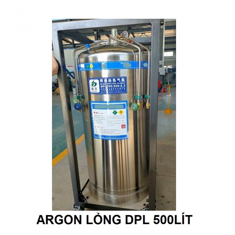 Argon lỏng công nghiệp bình lỏng DPL loại 500lít